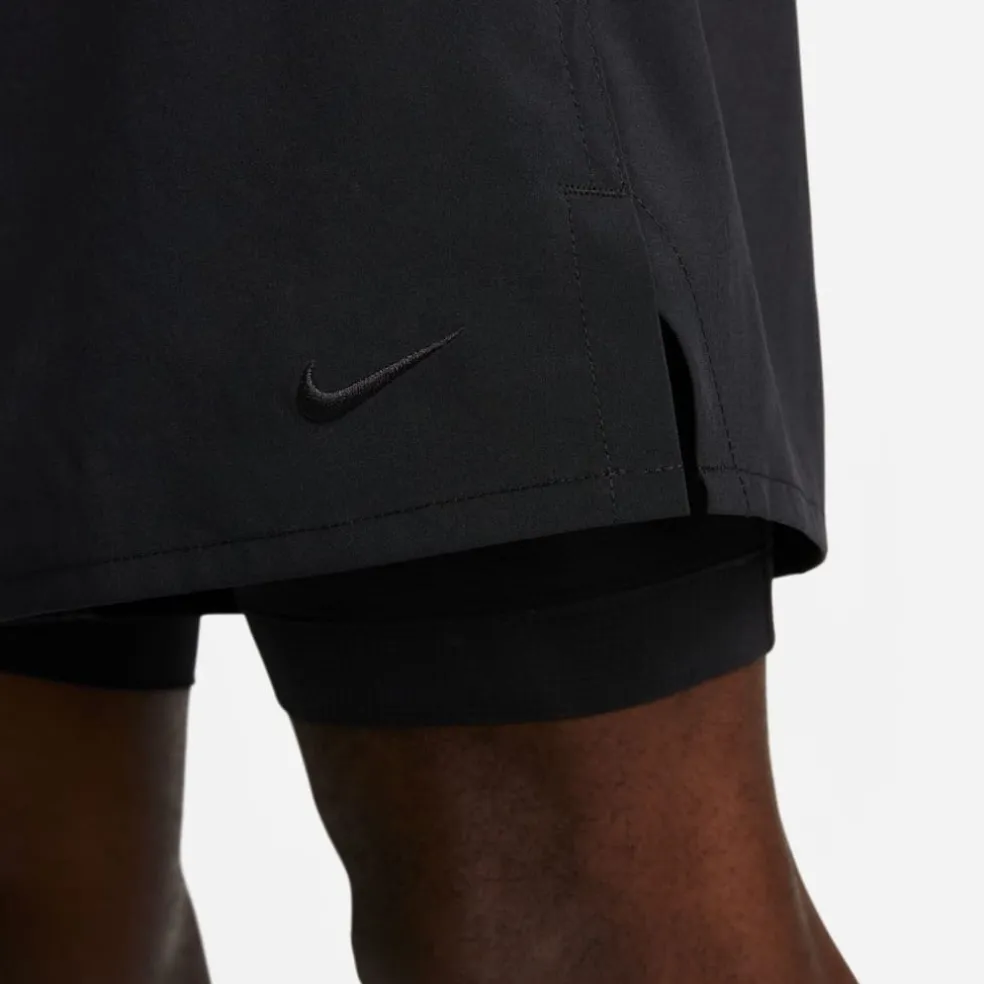 Nike Dri Fit Unlimited 2 In 1 Fitness Shorts in Black