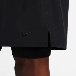 Nike Dri Fit Unlimited 2 In 1 Fitness Shorts in Black