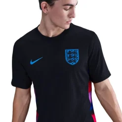 Nike England Authentic Away Shirt 2025 Adults in Black