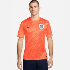 Nike England Goalkeeper Shirt 2024 Adults in Orange