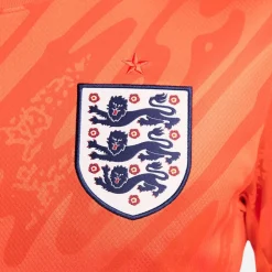 Nike England Goalkeeper Shirt 2024 Adults in Orange