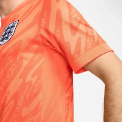 Nike England Goalkeeper Shirt 2024 Adults in Orange