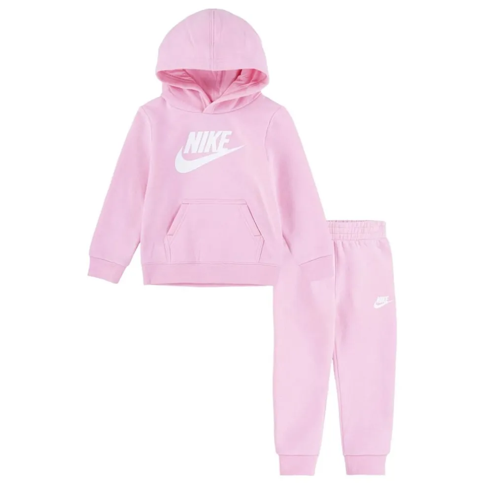 Nike Fleece Tracksuit Baby Girls in Pink
