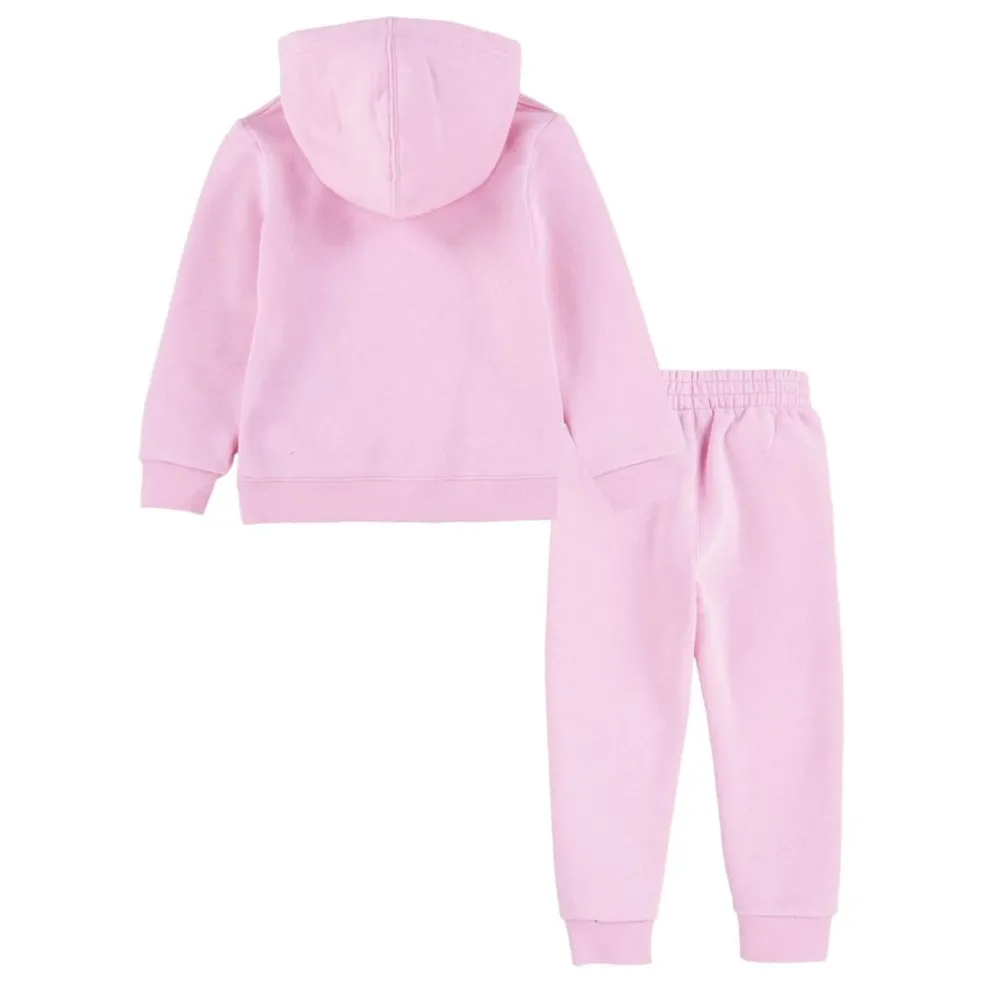 Nike Fleece Tracksuit Baby Girls in Pink
