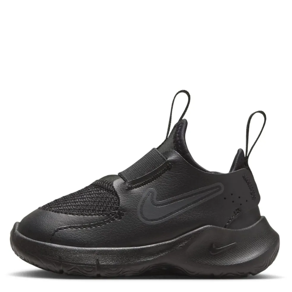 Nike Flex Runner 3 Baby Toddler Low Top Running Sneakers in Black