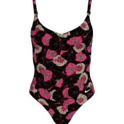 Nike Flo Vneck Suit in Blue