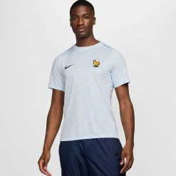 Nike France Academy Pro Away Pre Match Shirt 2024 Adults in Blue