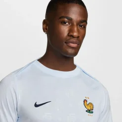 Nike France Academy Pro Away Pre Match Shirt 2024 Adults in Blue