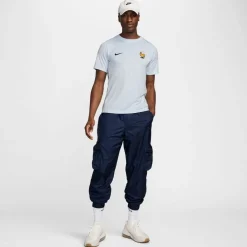 Nike France Academy Pro Away Pre Match Shirt 2024 Adults in Blue