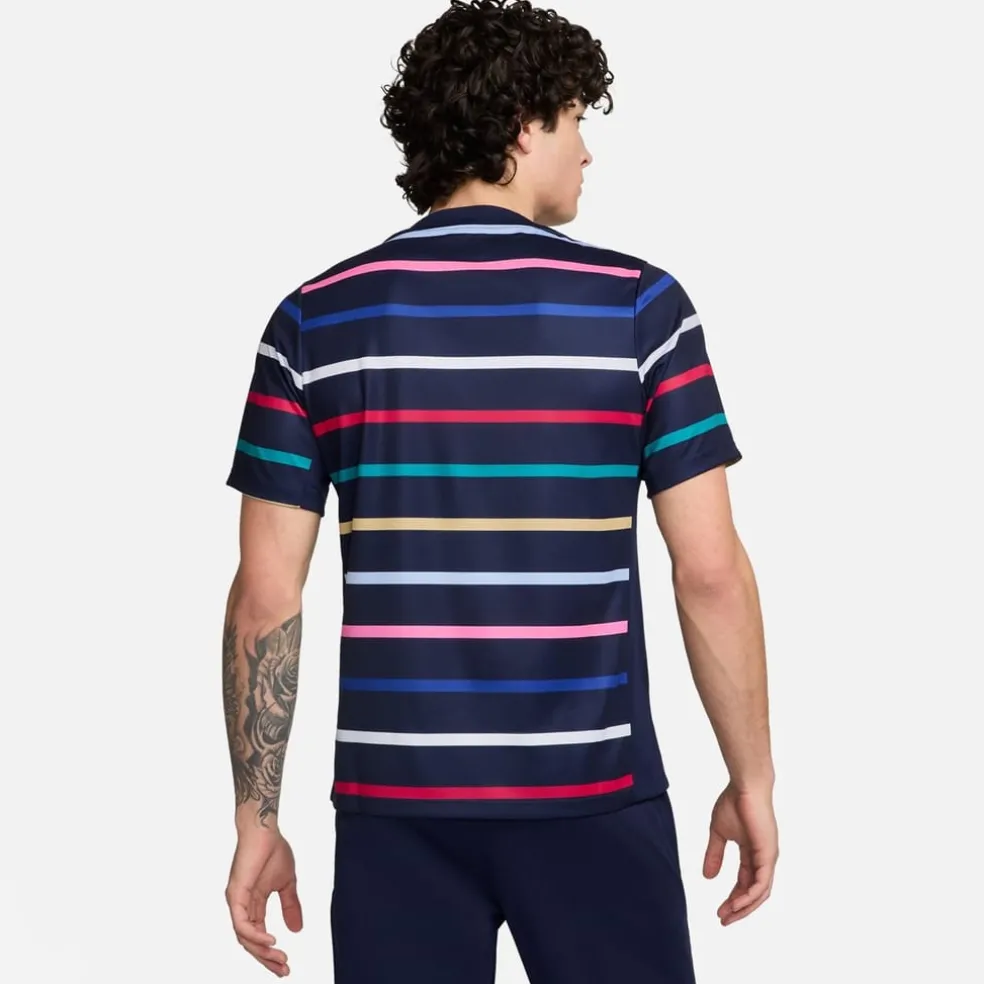 Nike France Academy Pro Home Pre Match Shirt 2024 Adults in Blue