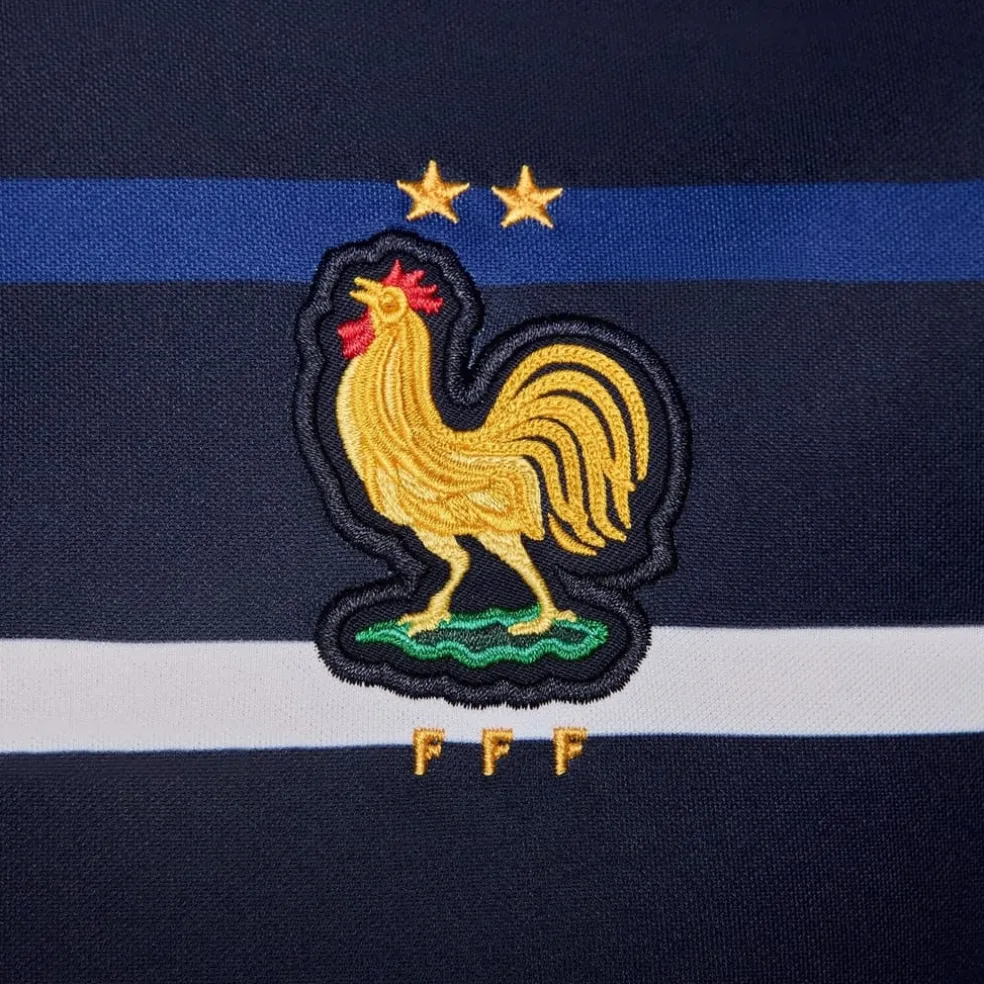 Nike France Academy Pro Home Pre Match Shirt 2024 Adults in Blue