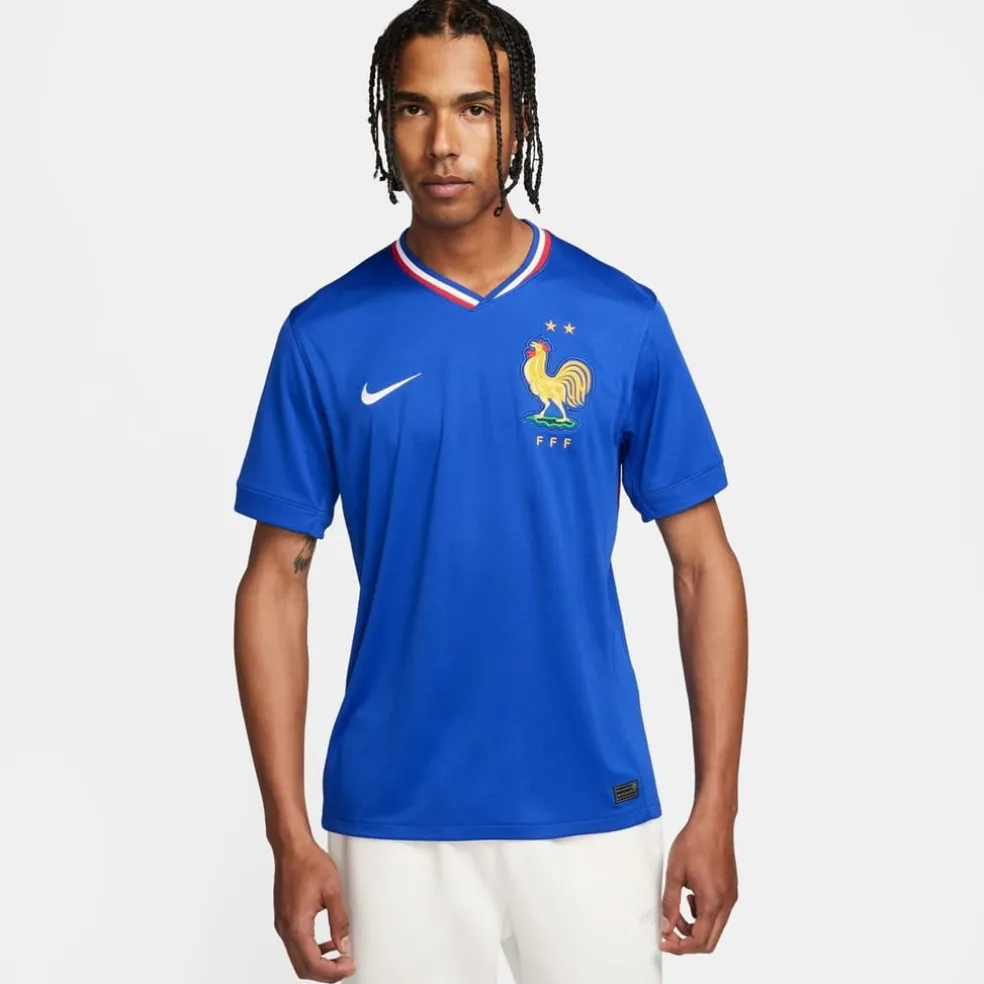 Nike France Home Shirt 2024 Adults in Blue