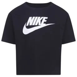 Nike Girls Club Boxy T-Shirt in Black