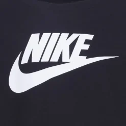 Nike Girls Club Boxy T-Shirt in Black