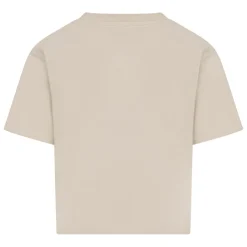 Nike Girls Club Boxy T-Shirt in Sand