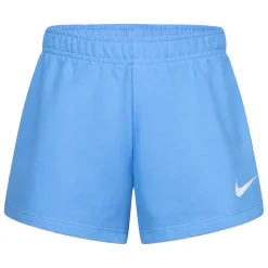Nike Girls Knitted T-Shirt & Shorts Set in Blue