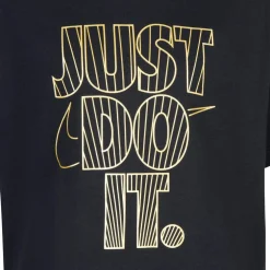 Nike Girls Shine Boxy T-Shirt in Black