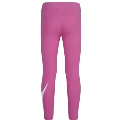 Nike Girls Swoosh Leg A See Leggings in Blue