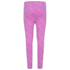 Nike Girls Swoosh Logo Leggings in Pink