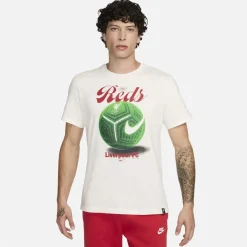 Nike HM Crew Neck Regular Fit T-Shirt in Beige