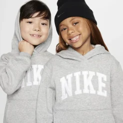 Nike Hooded Regular Fit Sweatshirt in Grey