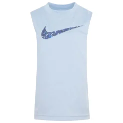 Nike Juniors ADP Swoosh Tank Top in Blue