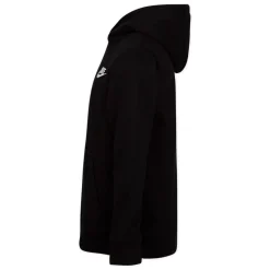 Nike Juniors Club Fleece Hoodie in Black