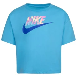 Nike Juniors Digital Dye Futura T-Shirt in Blue