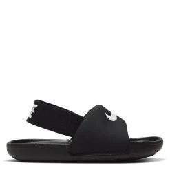 Nike Kawa Baby Toddler Slides in Black