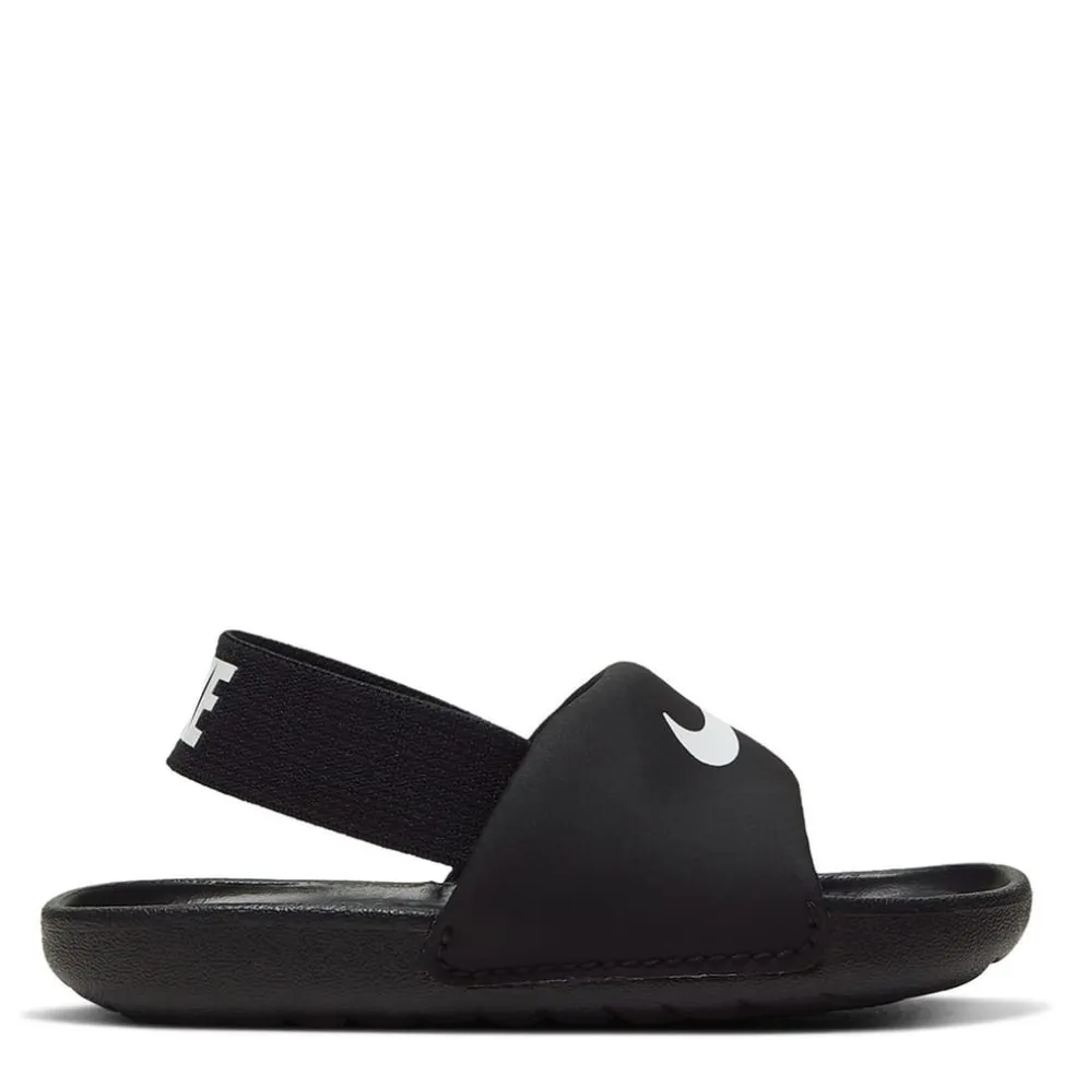 Nike Kawa Baby Toddler Slides in Black
