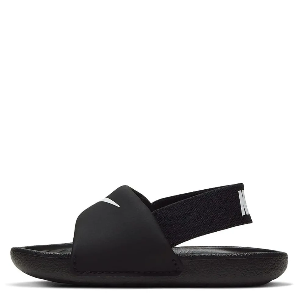 Nike Kawa Baby Toddler Slides in Black