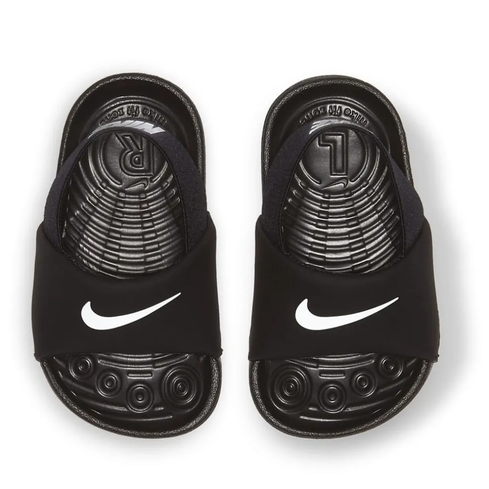 Nike Kawa Baby Toddler Slides in Black