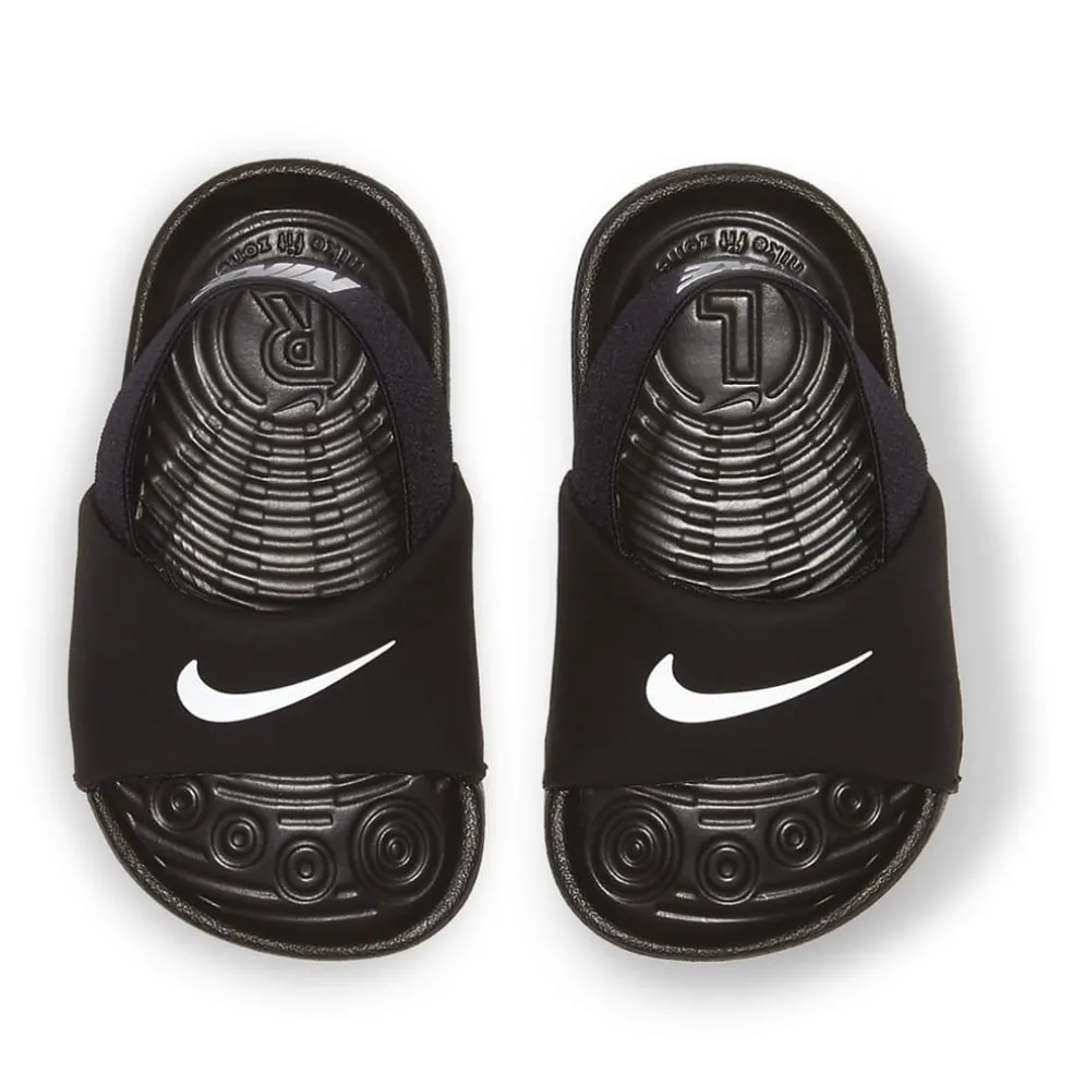 Nike Kawa Baby Toddler Slides in Black