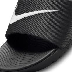 Nike Kawa Junior Slides in Black