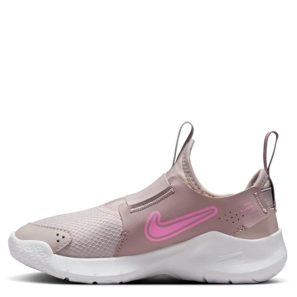 Nike Kids Flex Runner 3 Shoes in Grey