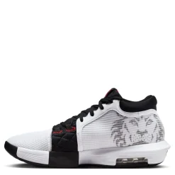 Nike Lebron Witness VIII Hi-Top Basketball Sneakers in White