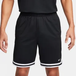 Nike Mens Dna Dri Fit 8 Basketball Shorts in White