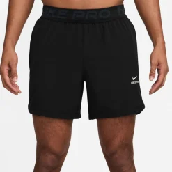 Nike Mens Dri Fit 6 Shorts in Black