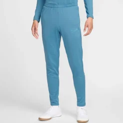 Nike Mens Dri Fit Academy Zippered Football Pants in Blue