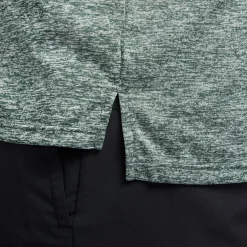 Nike Mens Dri Fit Rise 365 Short Sleeve Running Top in Green