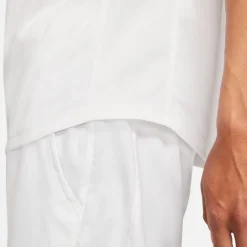 Nike Mens Dri Fit Victory Tennis Top in White