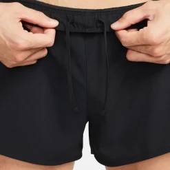 Nike Mens Fast Dri Fit 3 Brief Lined Running Shorts in Black
