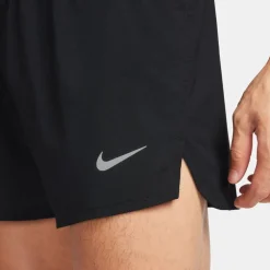 Nike Mens Fast Dri Fit 3 Brief Lined Running Shorts in Black