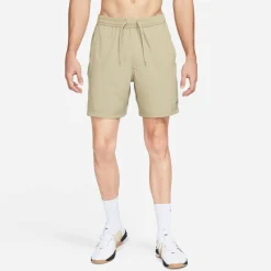 Nike Mens Form Dri Fit 7 Unlined Versatile Shorts in Brown
