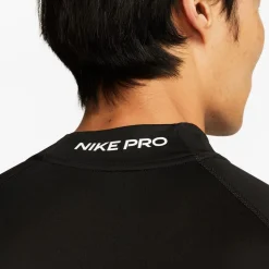 Nike Mens Pro Long Sleeve Top in Black