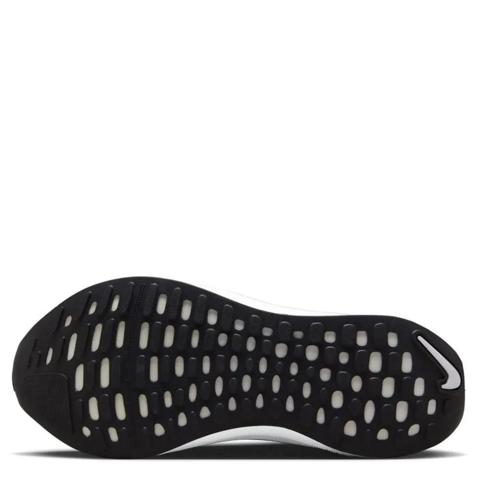 Nike Mens React Infinity Run Flyknit 4 Road Running Shoes in Black