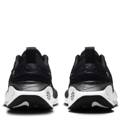 Nike Mens React Infinity Run Flyknit 4 Road Running Shoes in Black