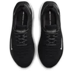 Nike Mens React Infinity Run Flyknit 4 Road Running Shoes in Black