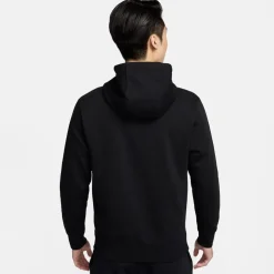 Nike Mens Sportswear Club Fleece Pullover Hoodie in Black