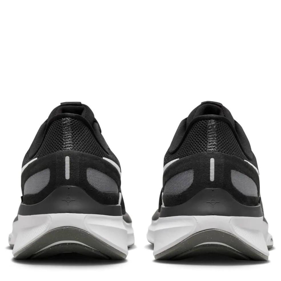 Nike Mens Structure 25 Road Running Shoes in Black